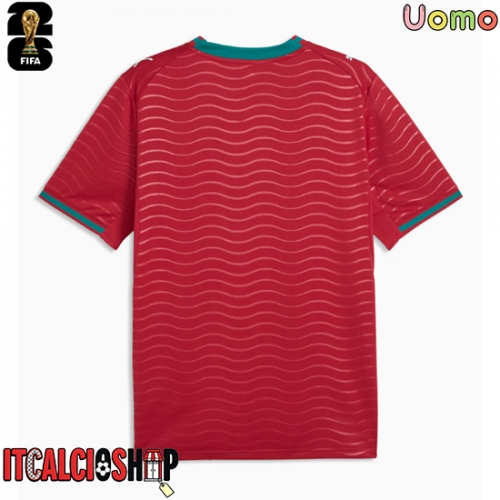 Portogallo Prima Maglia Mondiali 2026 Manica Corta